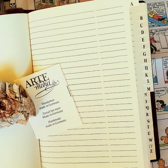 ARTE Medici Collection, Handmade Wood Leather guest book - Picture 14 of 14